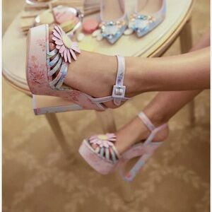 LoveShackFancy x Sophia Webster | Celia Platform Sandal